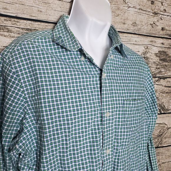 Banana Republic Long Sleeve Button Down Shirt Size Large - Picture 2 of 8